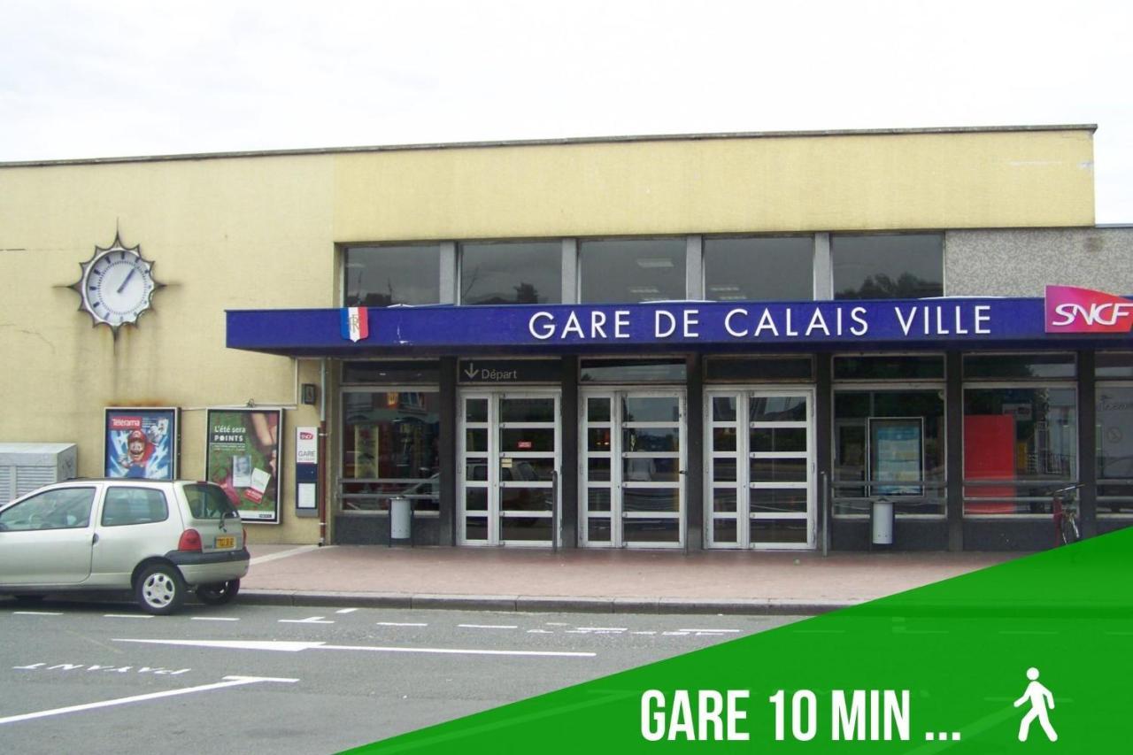 Joli Petit Studio Pres Du Phare Calais Bagian luar foto